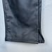 Good American Good Boy Faux Leather Pants Black Icon Straight Leg 6 / 28
