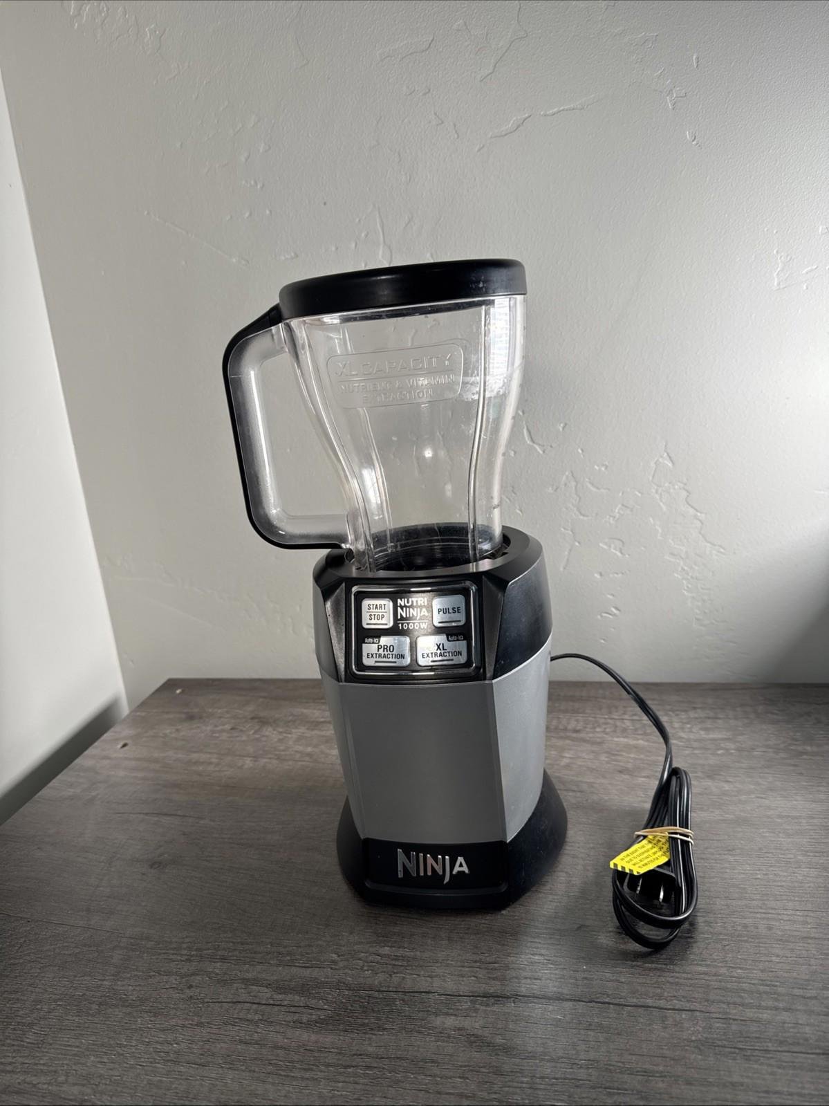 Nutri Ninja Pro Blender Auto iQ Model BL486CO 1000 Watt Tested NO BLADES