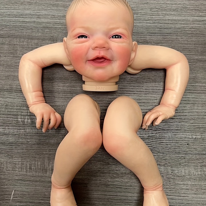 19 Inch/ 48cm Finished Doll, Already Painted Doll, Unassembled DIY Kits, With VG