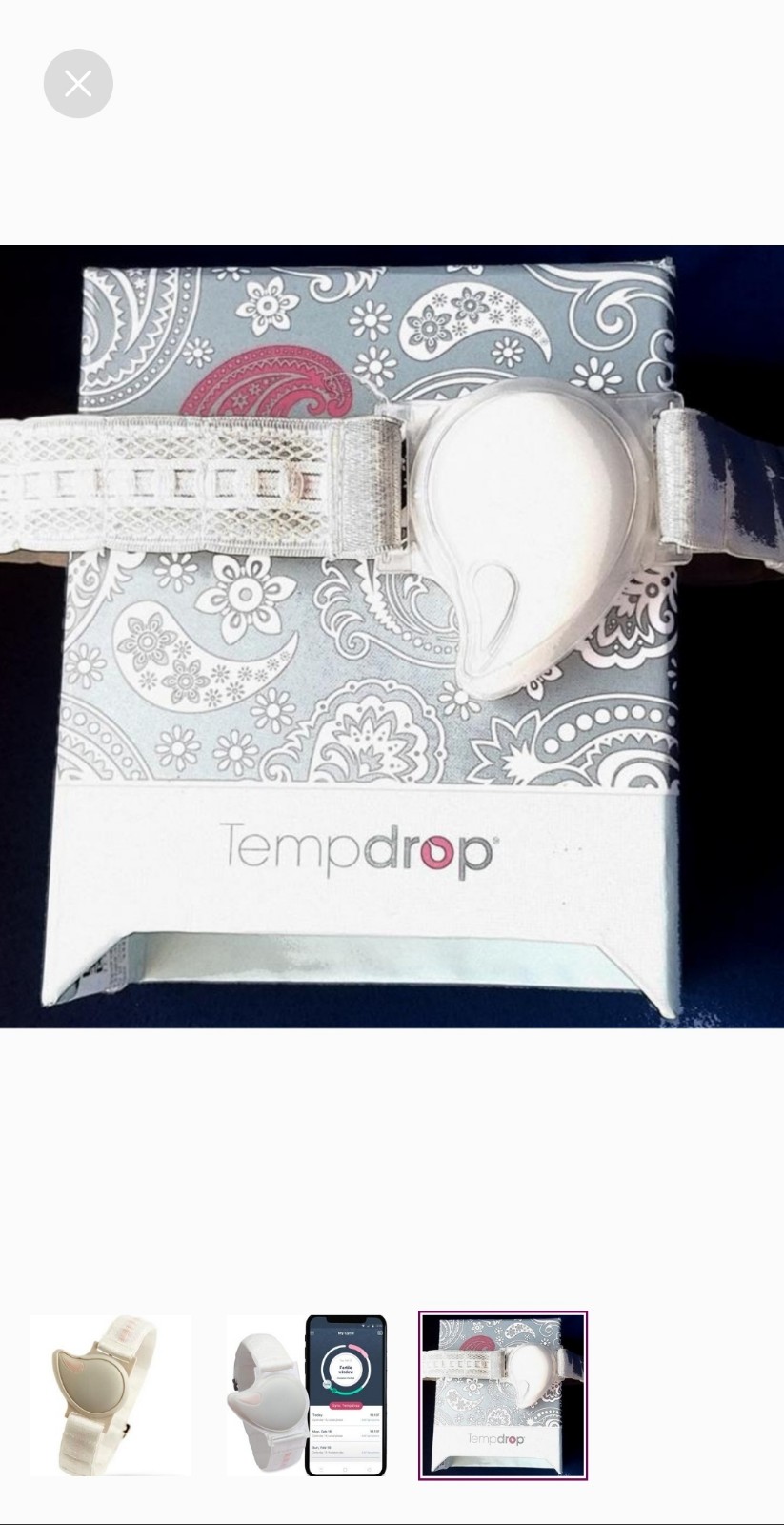 Temp drop
