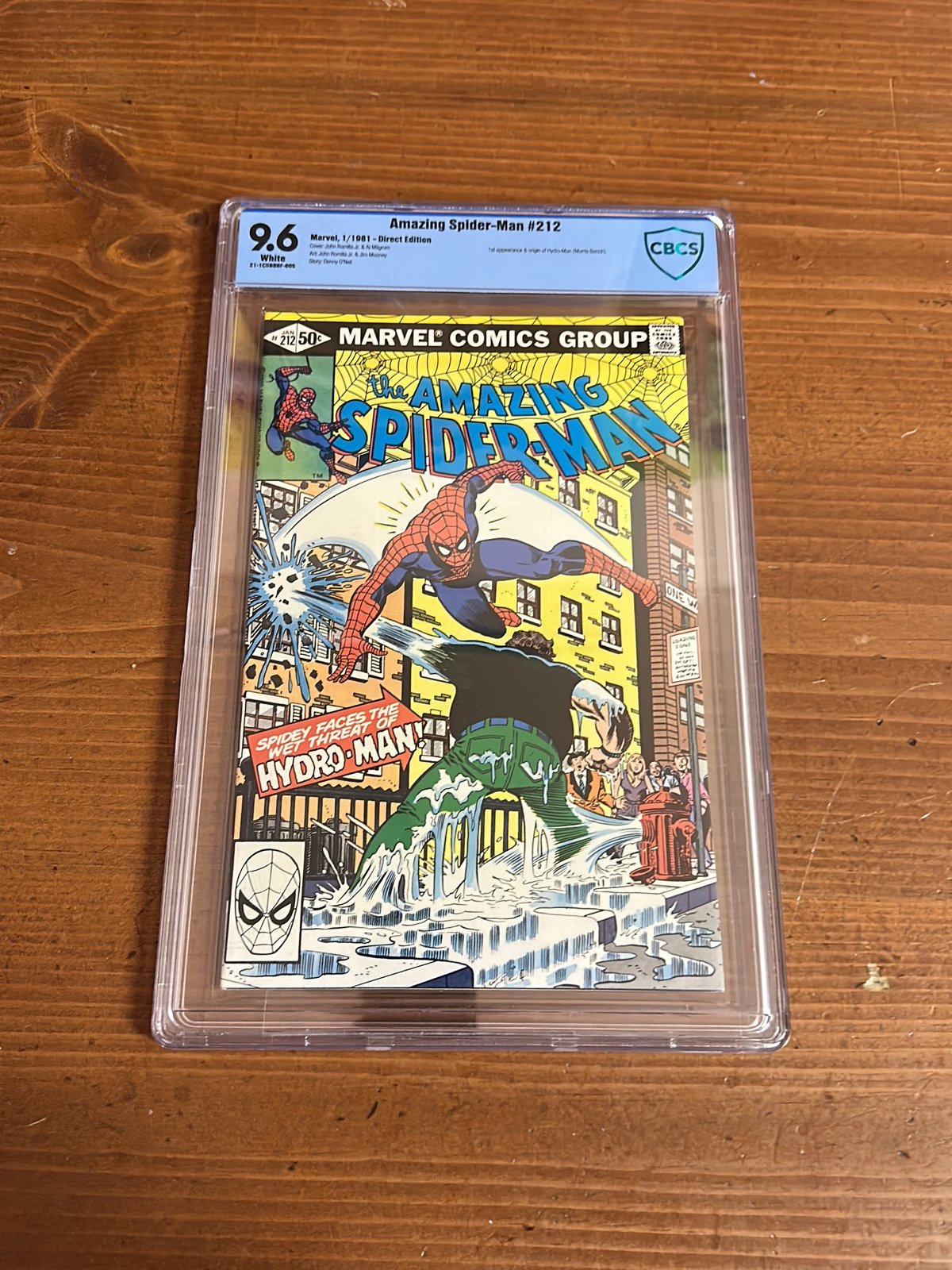 Spider-Man cbcs comic