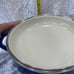 Blue enameled 5 Qt Dutch Oven with lid
