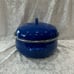 Blue enameled 5 Qt Dutch Oven with lid