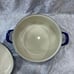 Blue enameled 5 Qt Dutch Oven with lid