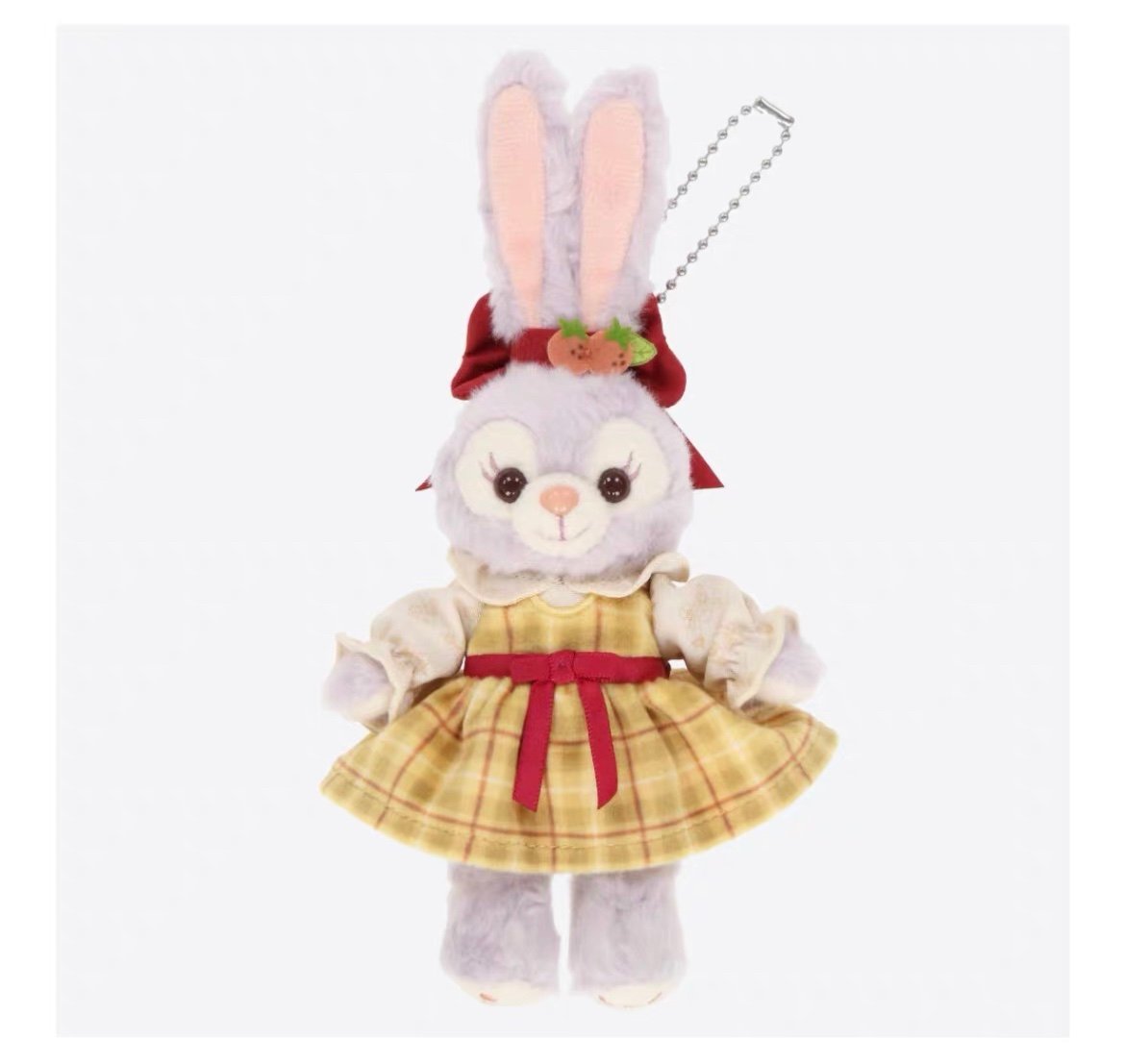 Tokyo Disney strawberry Valentines edition Stellalou keychain