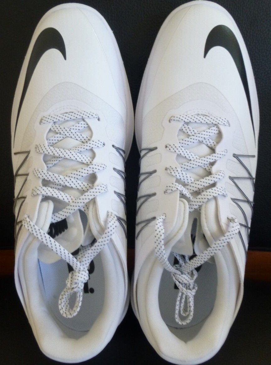 Women's Nike Lunar Control Vapor Golf Shoes 866107 100 White Size 8W