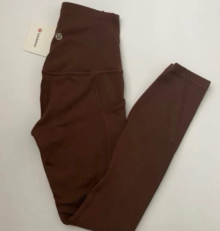 Lululemon Align Leggings 25” with Pockets High- Rise Size 0