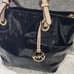 Michael Kors tote black patent leather, EUC,12 X 11 X 6