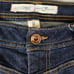 Eckored Denim Capri Jeans Womens Juniors size 9 Distressed Embroidered Buttons