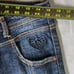 Eckored Denim Capri Jeans Womens Juniors size 9 Distressed Embroidered Buttons