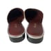 Diane Von Furstenberg DVF Silver Metallic Leonora Leather Slide Mule Laser Cut 8