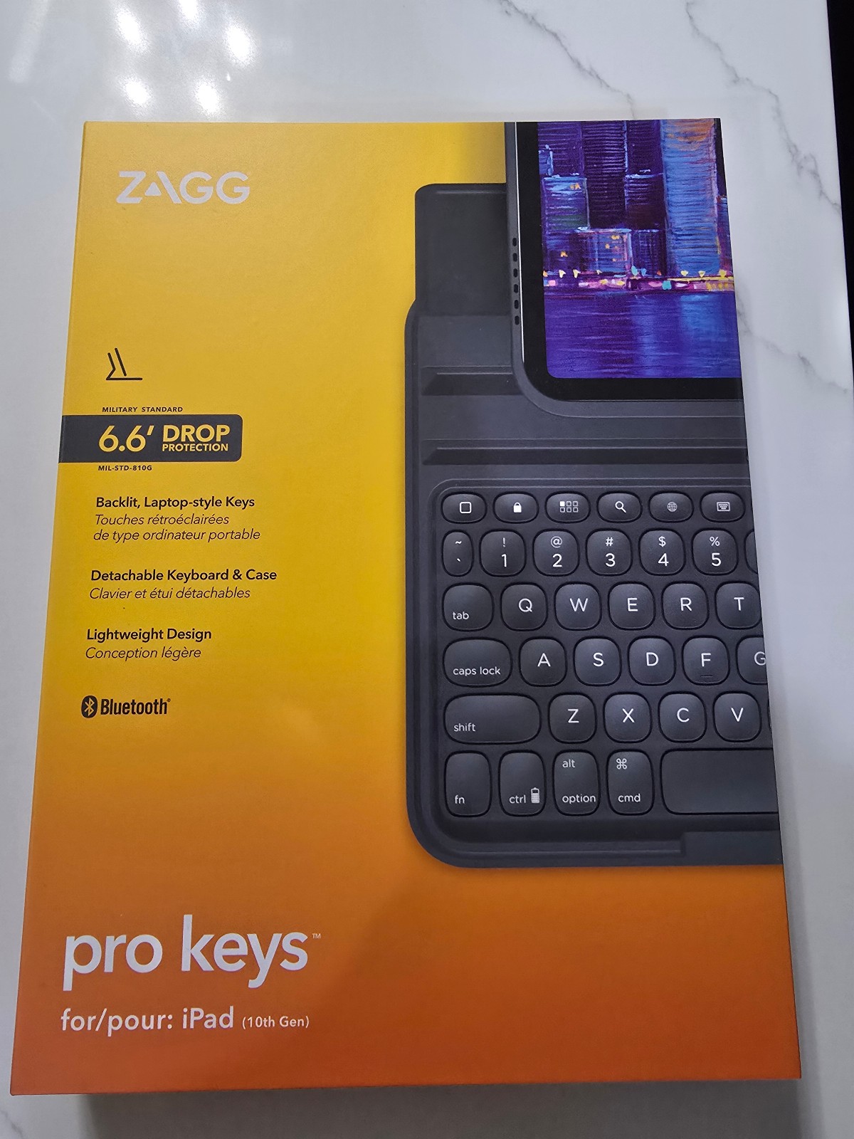 Zagg iPad case with keyboard
