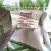 Vintage 70s Wamsutta Pillowcases Pair of 2 Standard Green Bamboo Bees USA Made