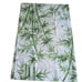 Vintage 70s Wamsutta Pillowcases Pair of 2 Standard Green Bamboo Bees USA Made