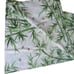 Vintage 70s Wamsutta Pillowcases Pair of 2 Standard Green Bamboo Bees USA Made