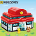 Keeppley Pokemon K20212 Pikachu Pokemon Center Qman Building Blocks Toy Set