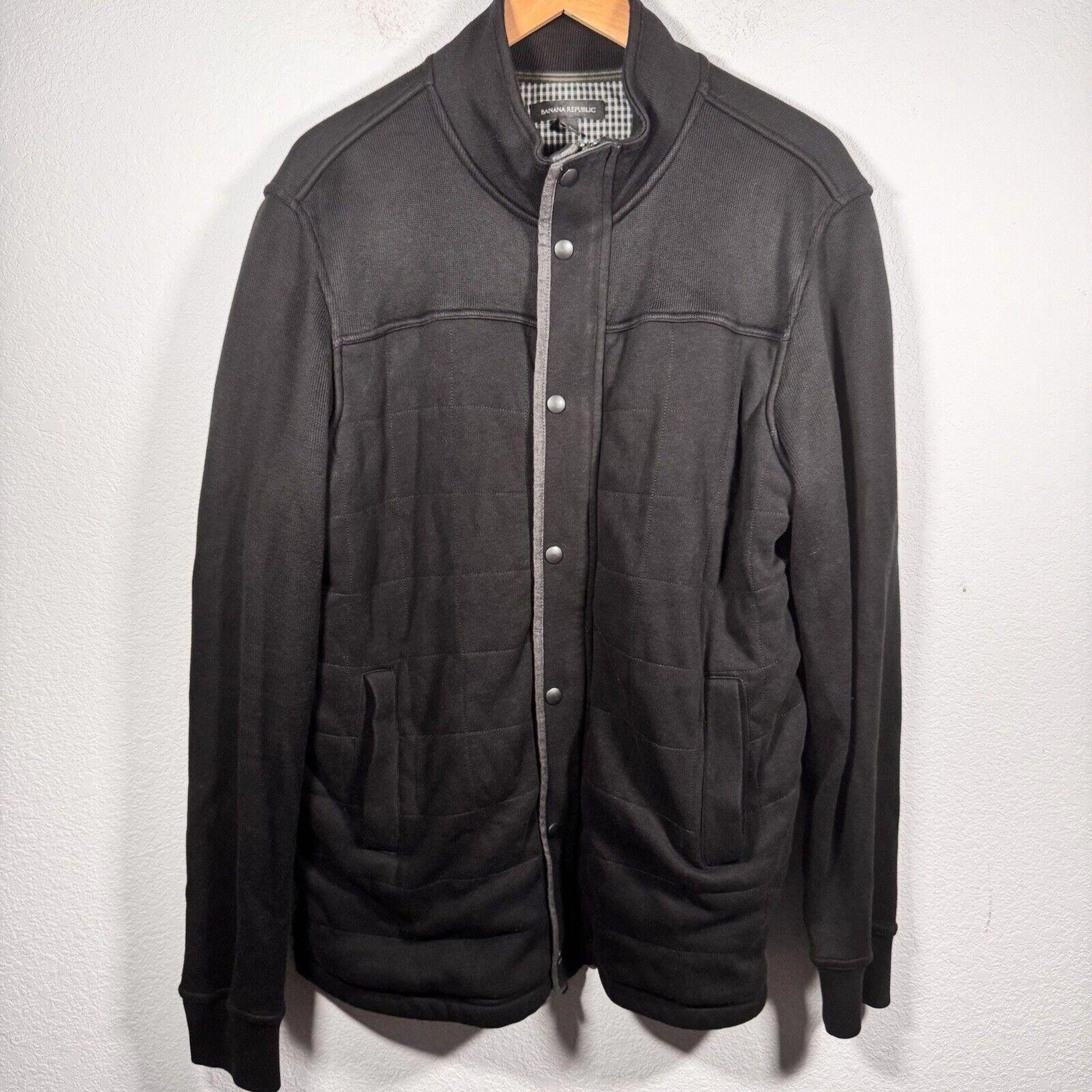 Banana Republic Mens Quilted Field Jacket Sz XL