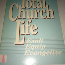 Total church life softback book used religion