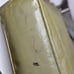Coach Patent Leather Shoulder Bag Tote Large Roomy Tote Olive Green Color