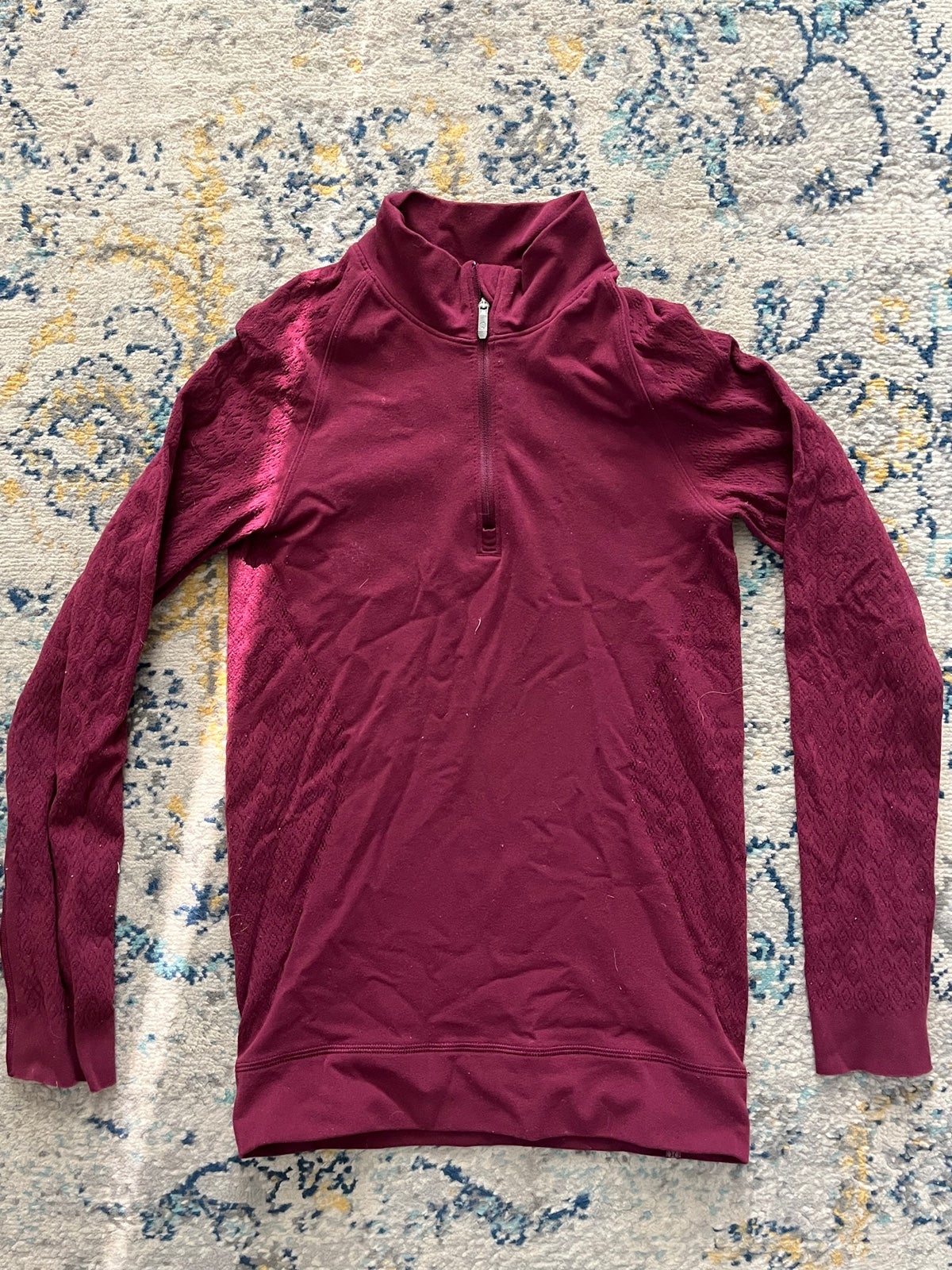 Lululemon Reveal 1/2 Zip *Mindful Motion - Black - lulu fanatics