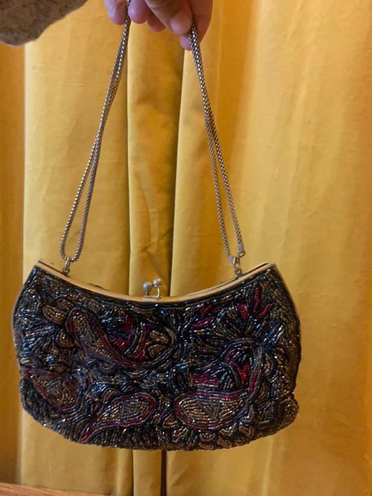 Vintage beaded purse