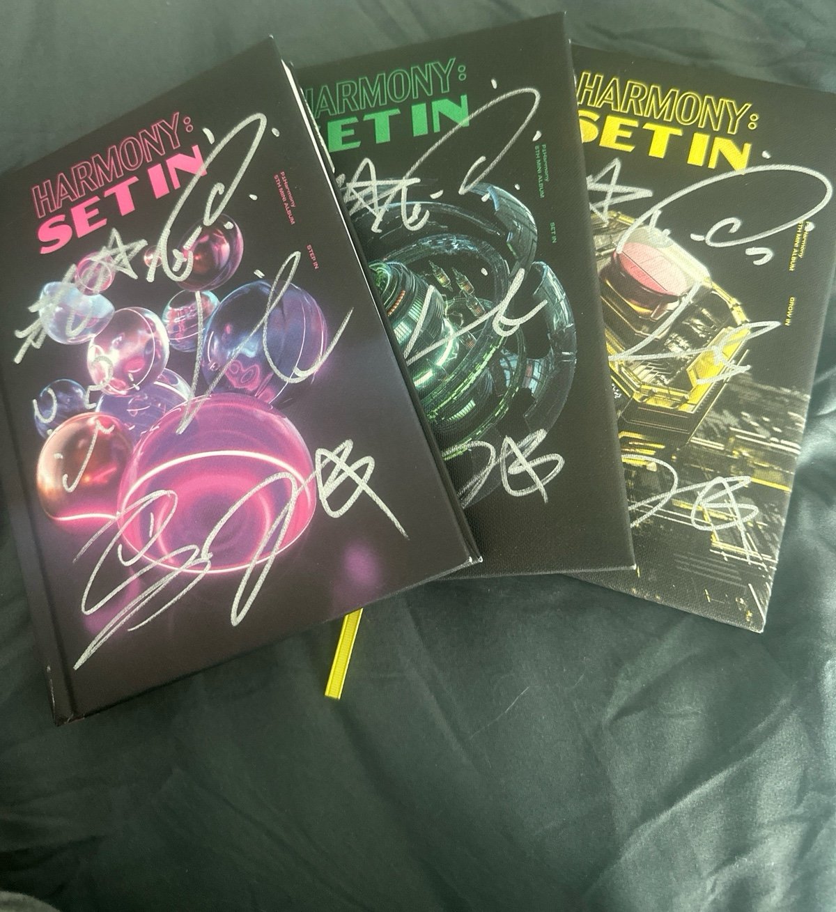 P1Harmony signed albums