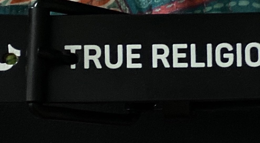 True religion belt