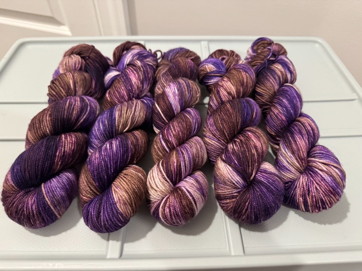 Hand Dyed Yarn DK Superwash Merino