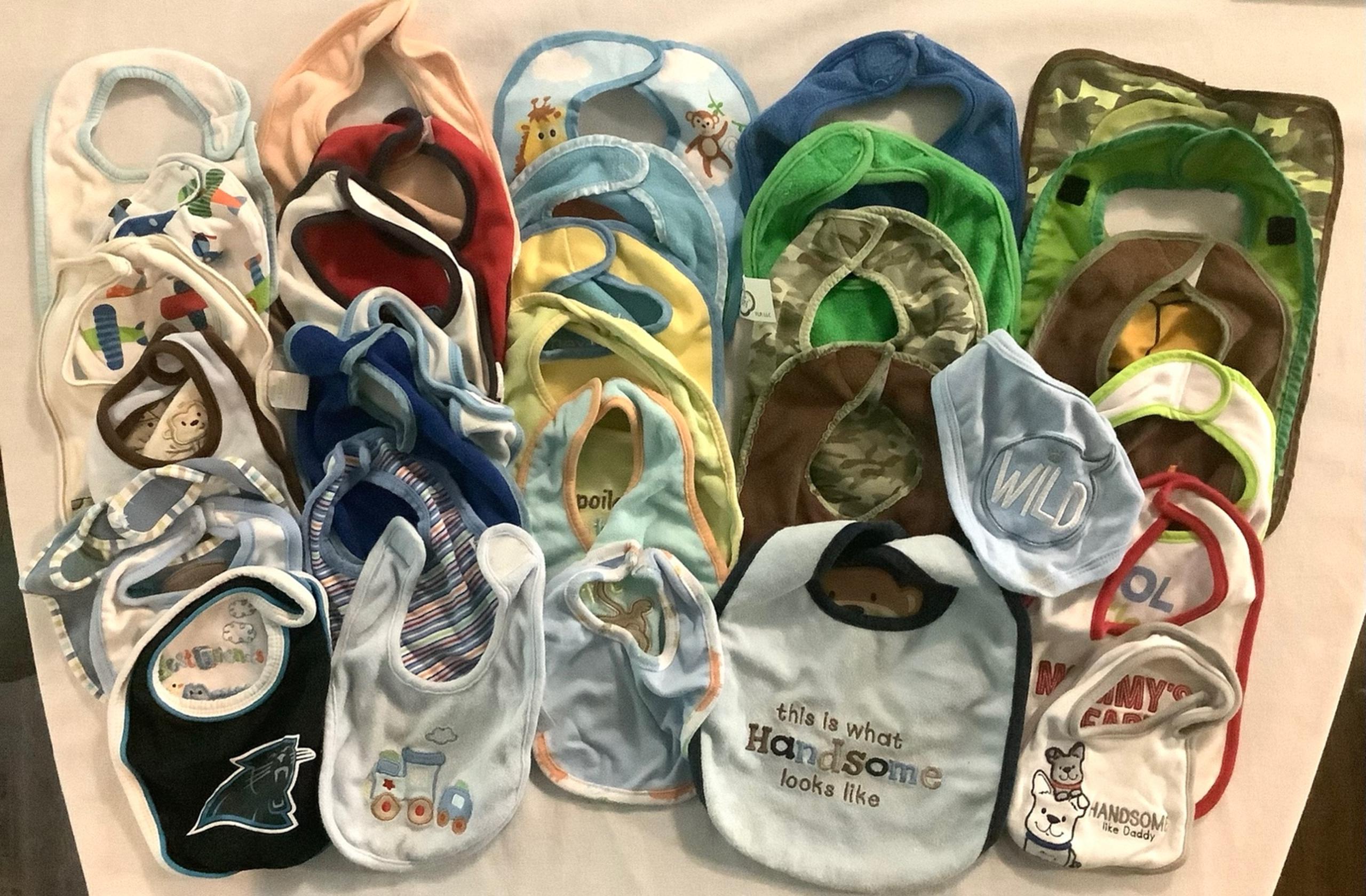 Large bundle of Baby Bibs