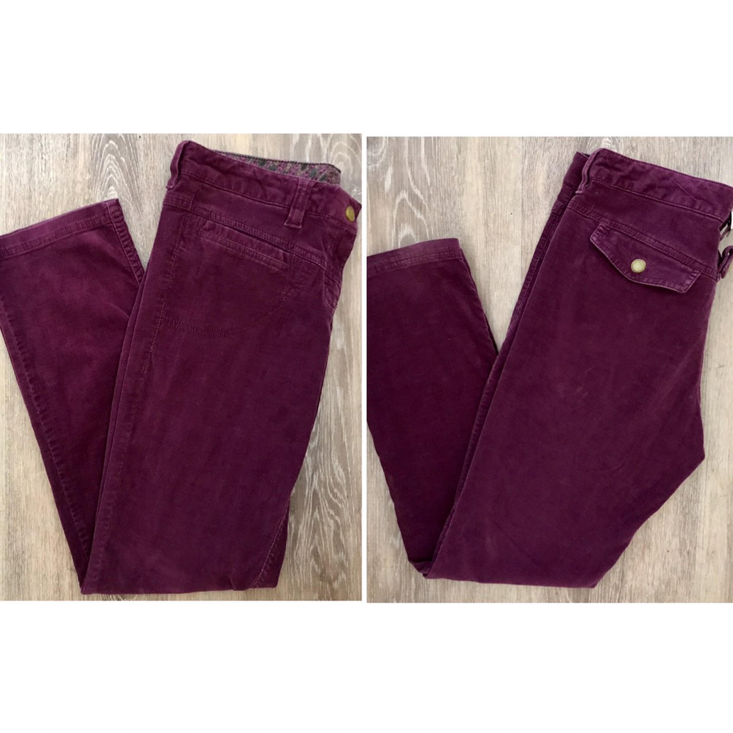 Athleta Corduroy Pants Purple Active