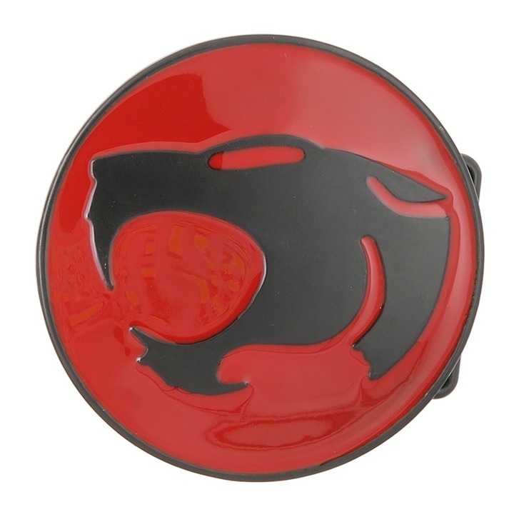 Thundercat's Black/Red Logo Metal Belt Buckle Men/Women