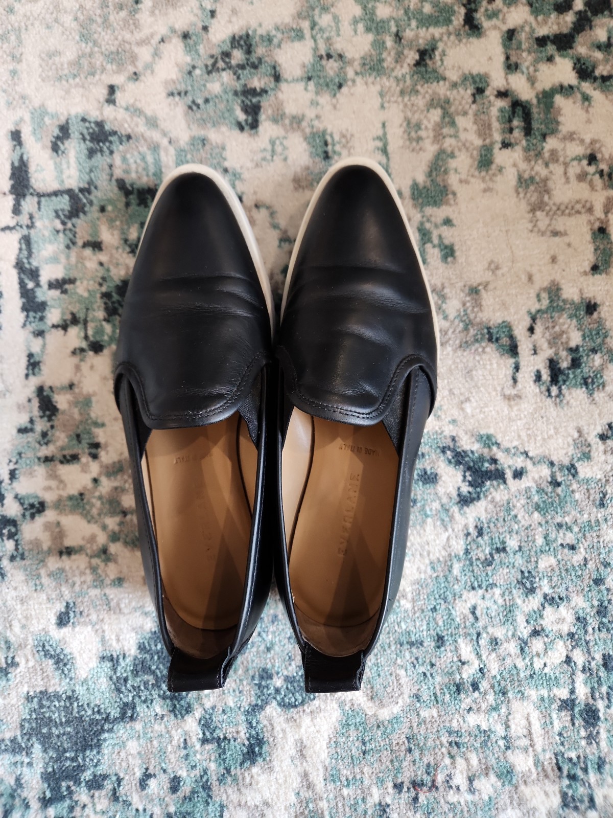Everlane The Leather Court Shoe 6.5M