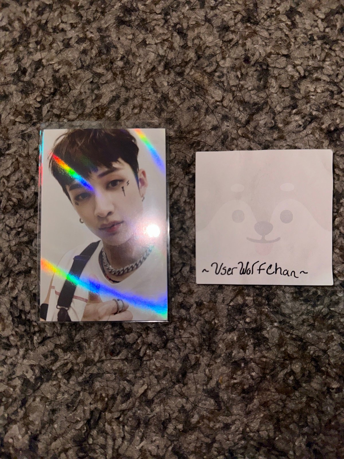 bang chan photocard