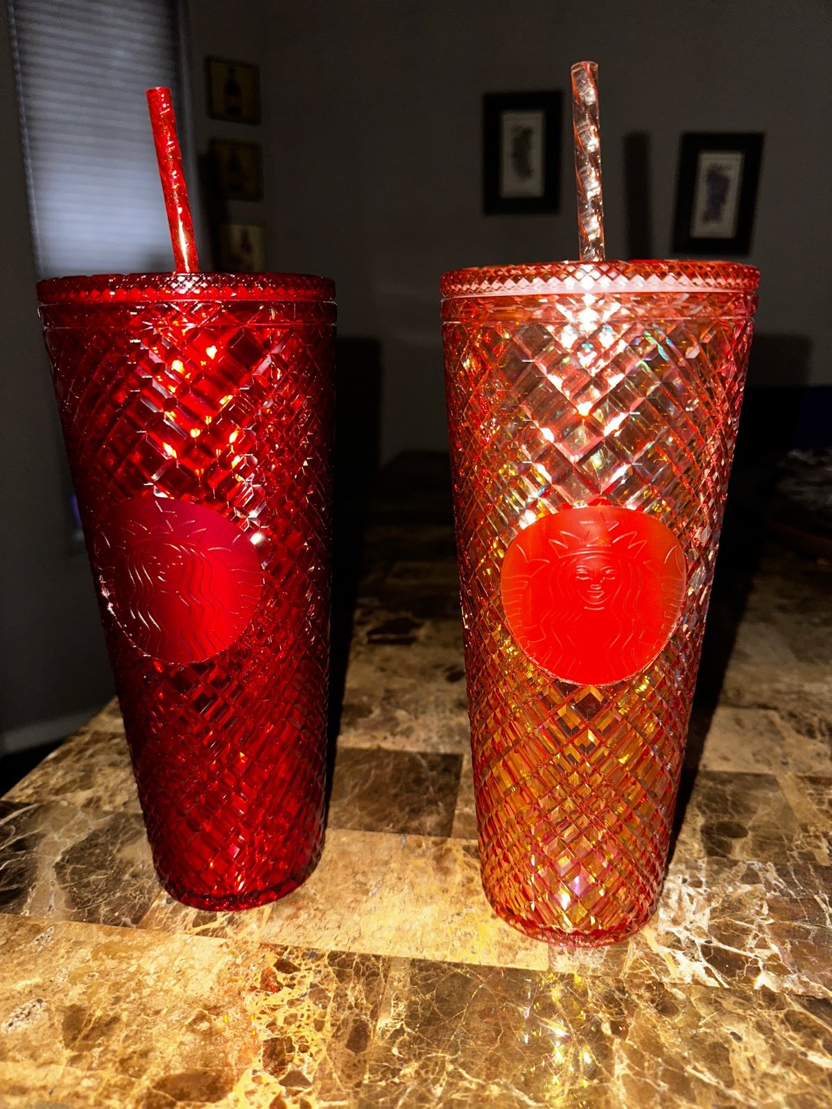 Starbucks Iridescent Tumblers