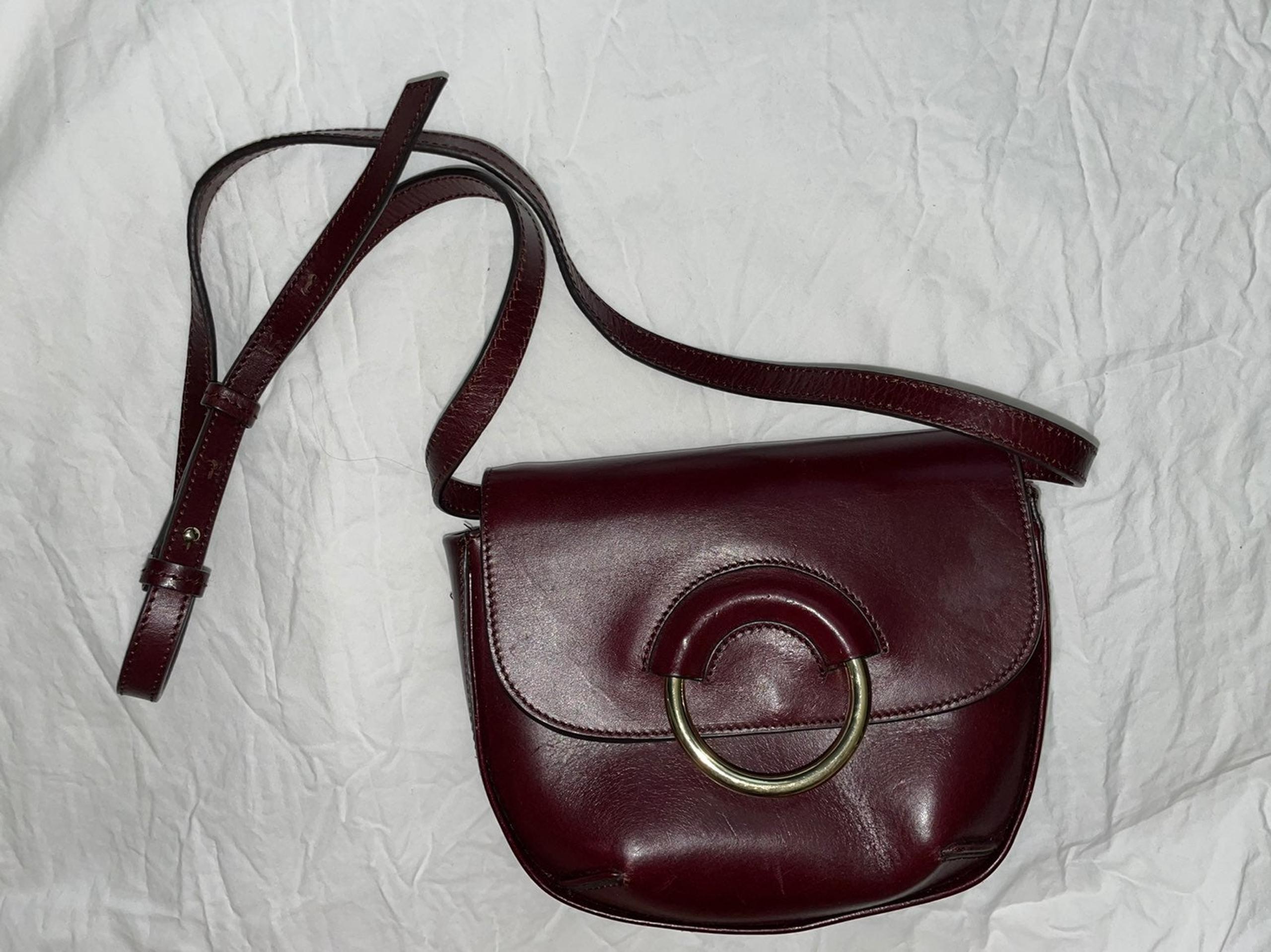 Banana Republic faux leather purse