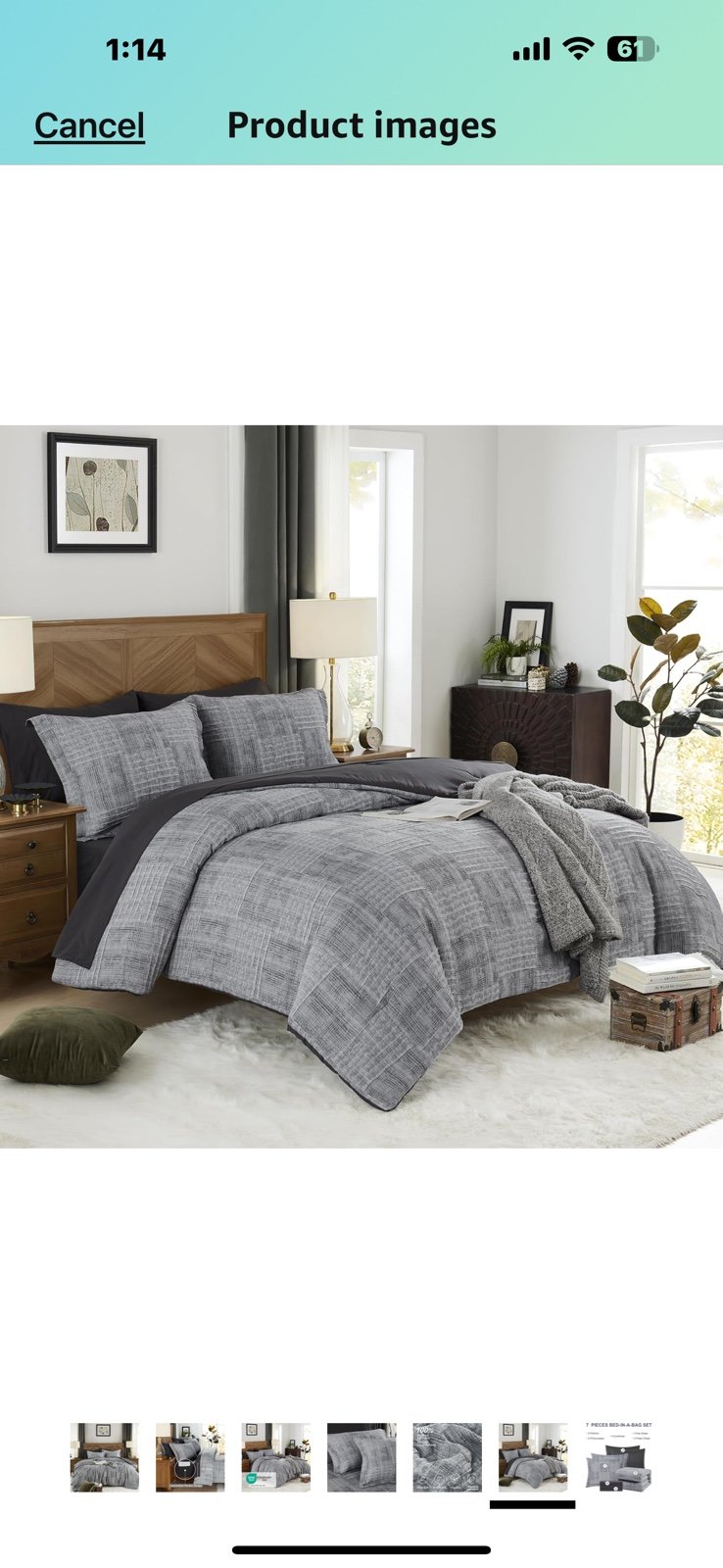 Queen sized comforter