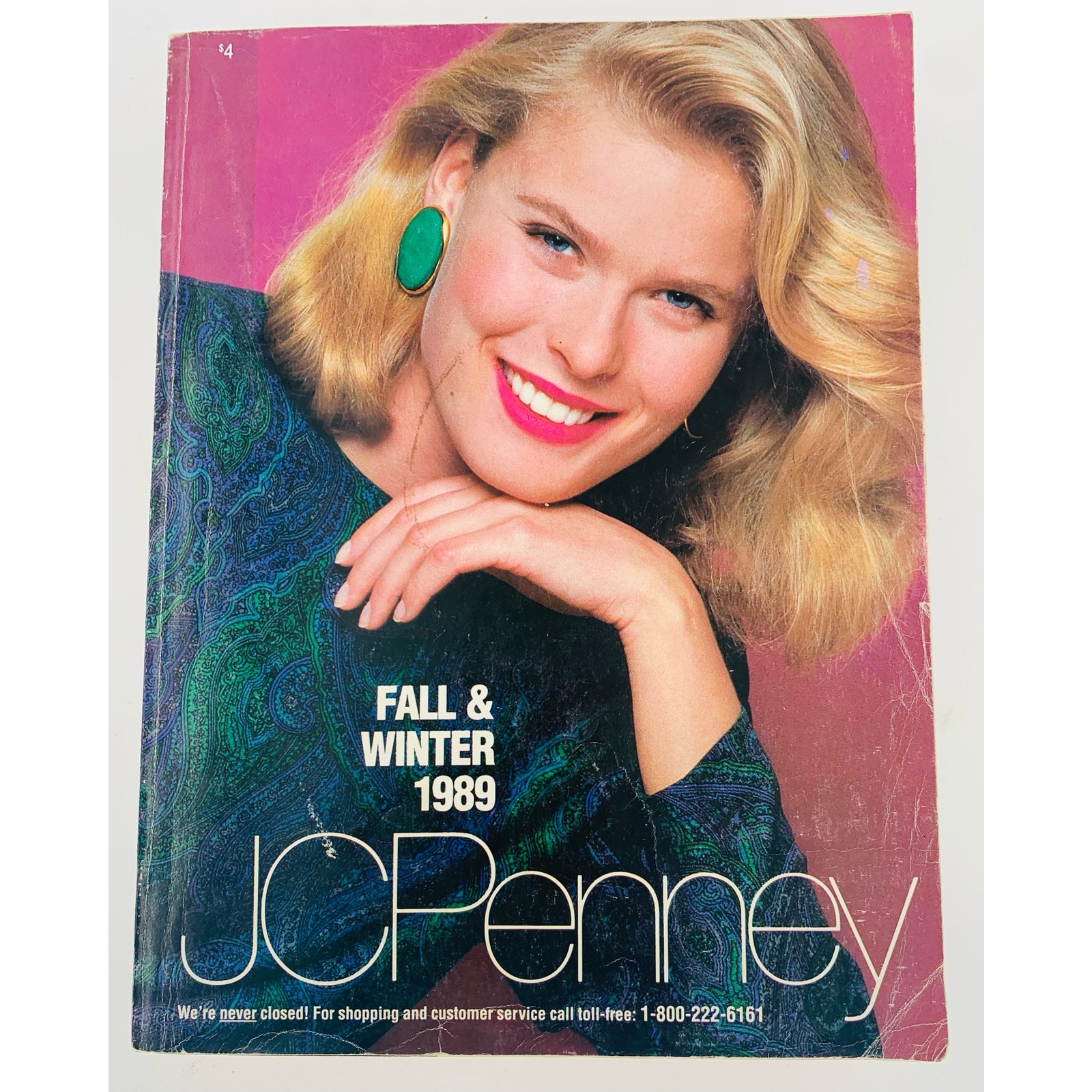 JCPenney Catalog 1989 Large Fashion Retro Fall & Winter Women Men Children Home
