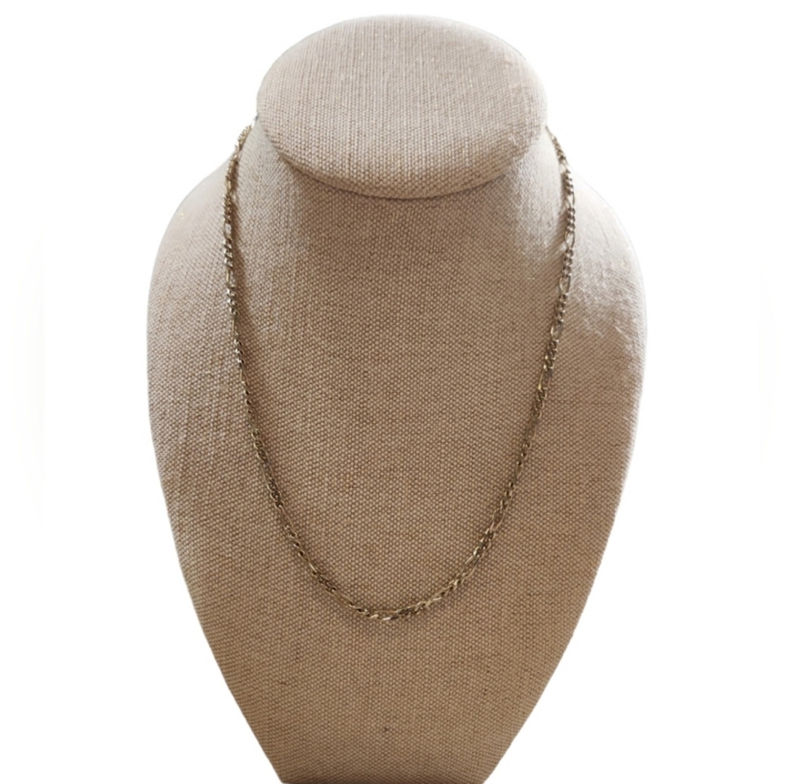 Gold Toned Figaro Chain 23