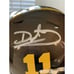 Daunte Culpepper Autographed/Signed Mini Helmet Beckett COA Minnesota Vikings