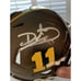 Daunte Culpepper Autographed/Signed Mini Helmet Beckett COA Minnesota Vikings