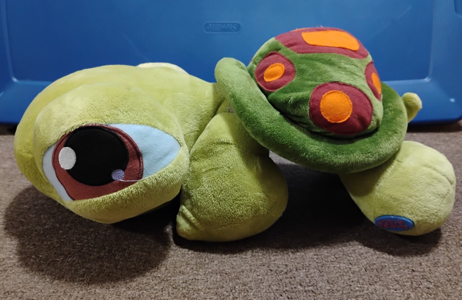 Vintage 2005 Littlest Pet Shop LPS Large 20" Turtle Plush