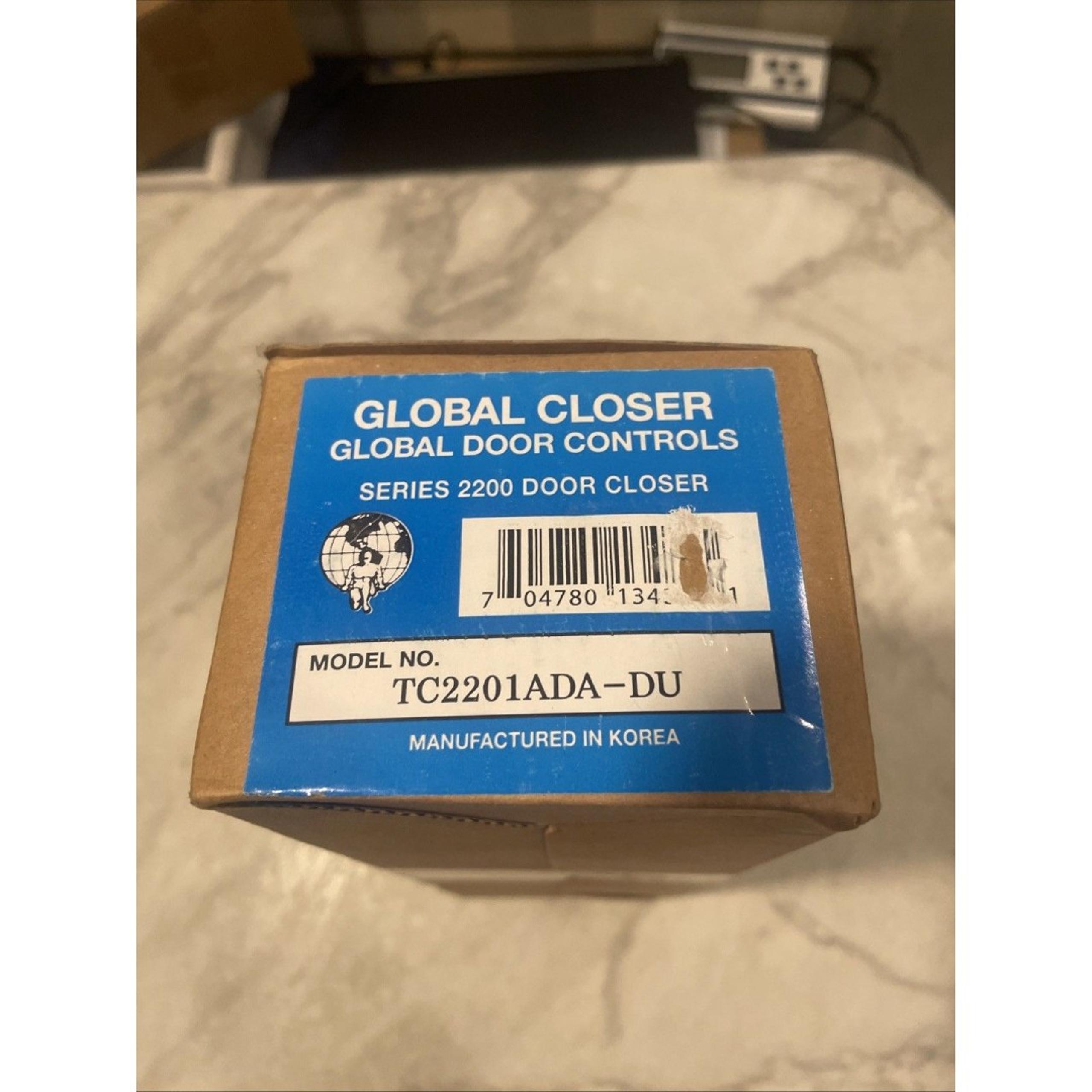GLOBAL CLOSER DOOR CONTROLS SERIES 2200 DOOR CLOSER NO HOLD OPEN TC2201-ADA