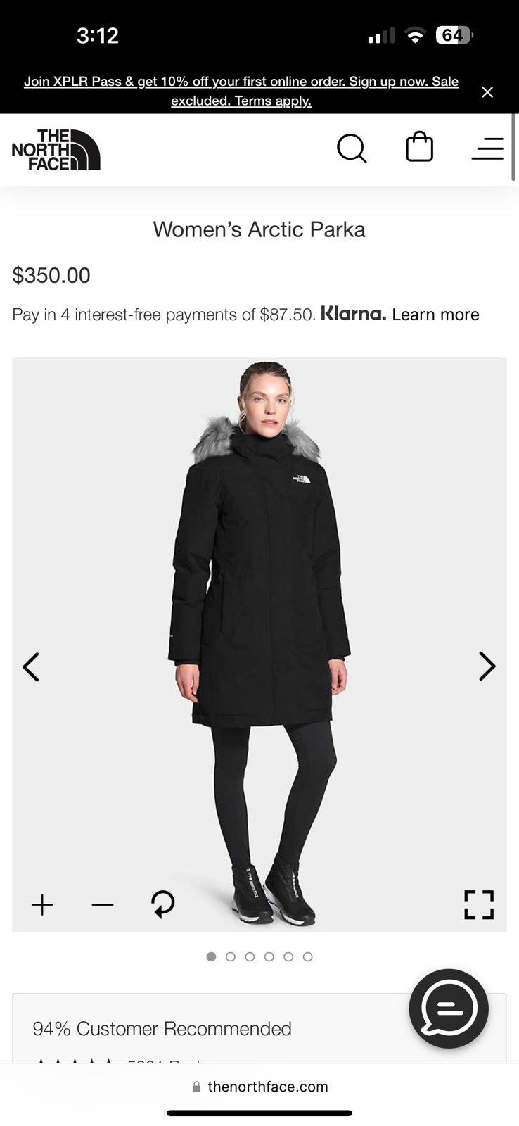 The North Face Women’s Arctic Parka