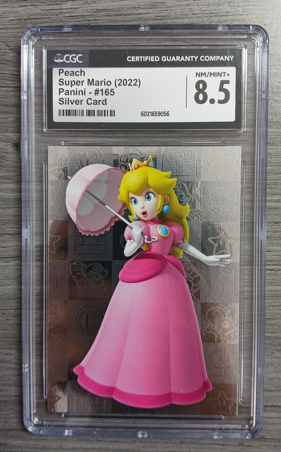 CGC 8.5 Peach Silver Card