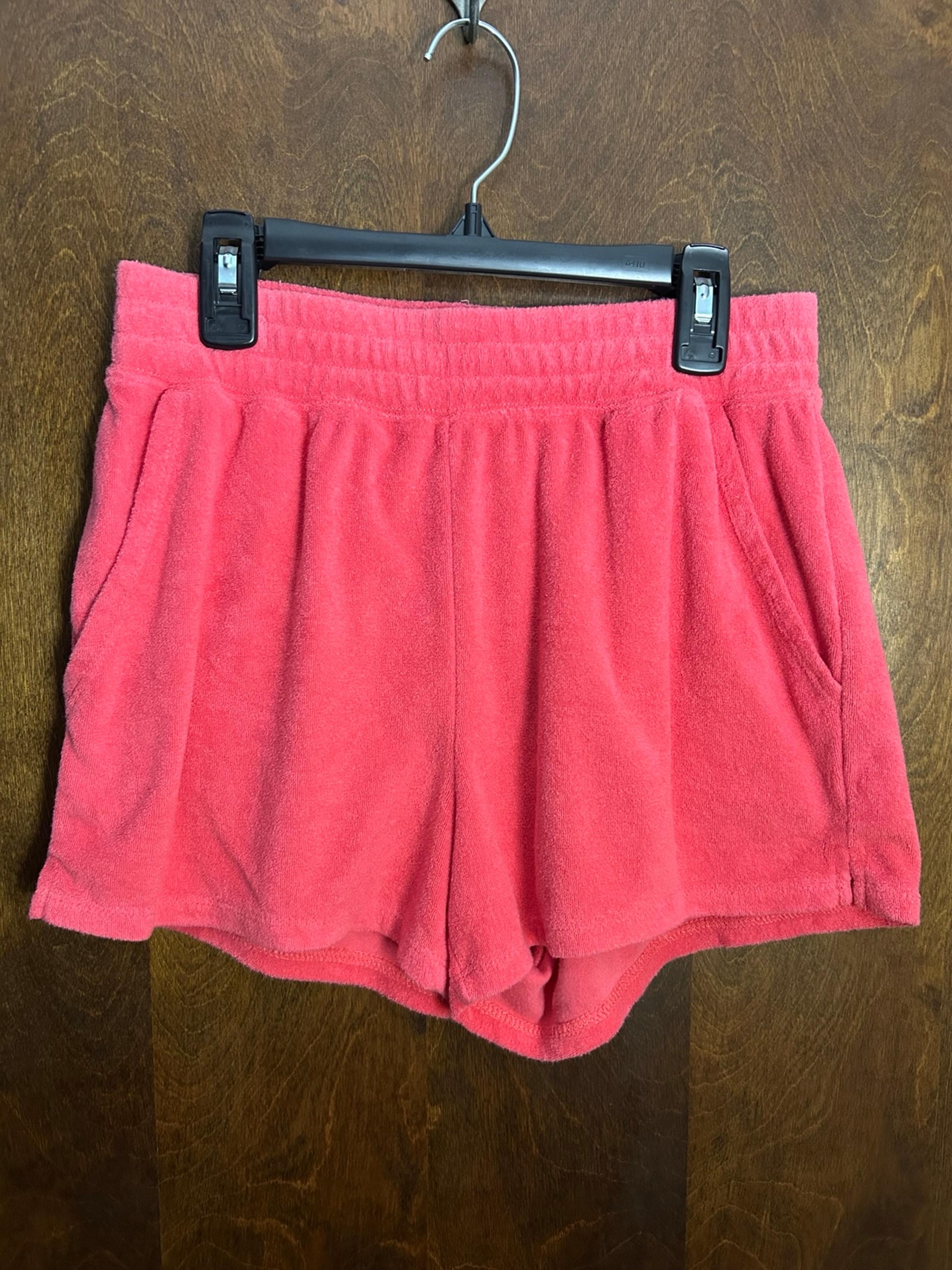 Z Supply Vacay Loop Terry Shorts Strawberry Pink Size XS