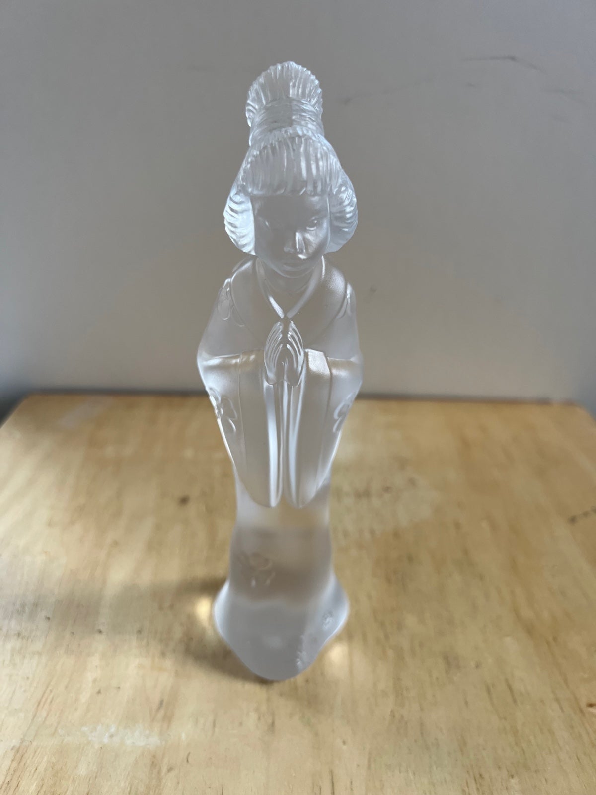 Rare Llardo crystal Japanese Daisa figurine