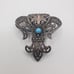 Vintage/ antique metal work belt buckle