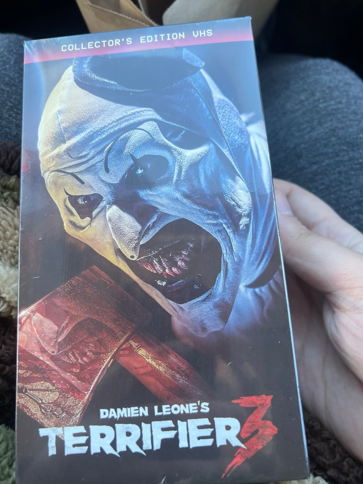 Terrifier 3 VHS Walmart exclusive