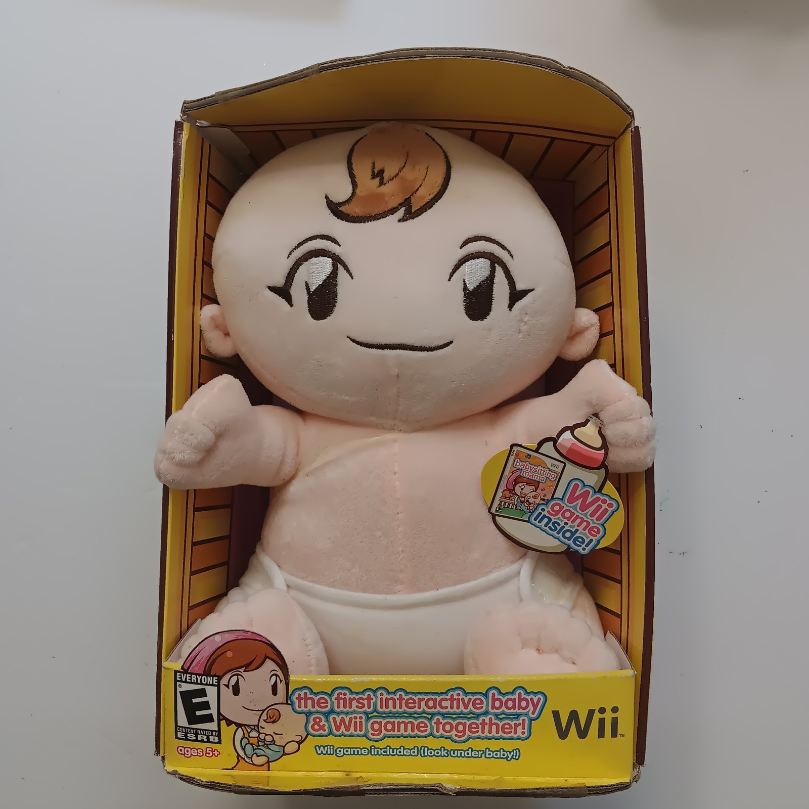 Nintendo Wii Babysitting Mama interactive Baby Majesco Entertainment 2010