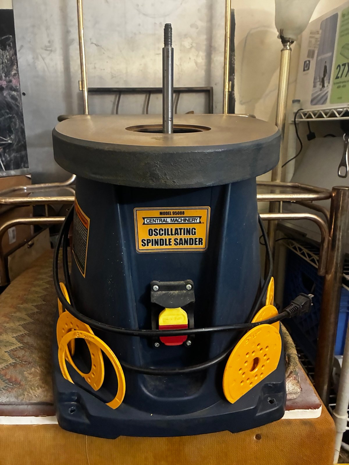 Central Machinery Oscillating Spindle Sander - Model 95088